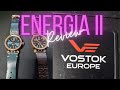 Vostok Europe Energia Bronze Teal and Chocolate