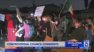 Calls for resignations mount after racist conversation is leaked