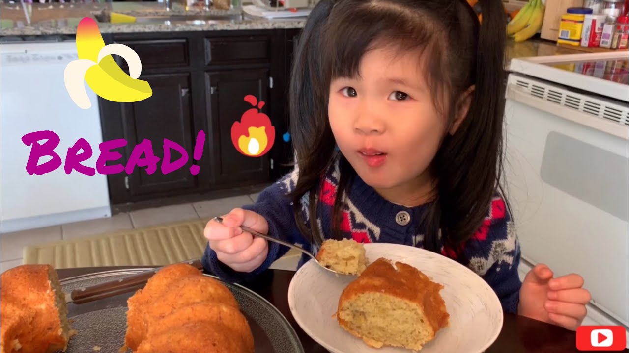 Making Yummy Banana Bread YouTube