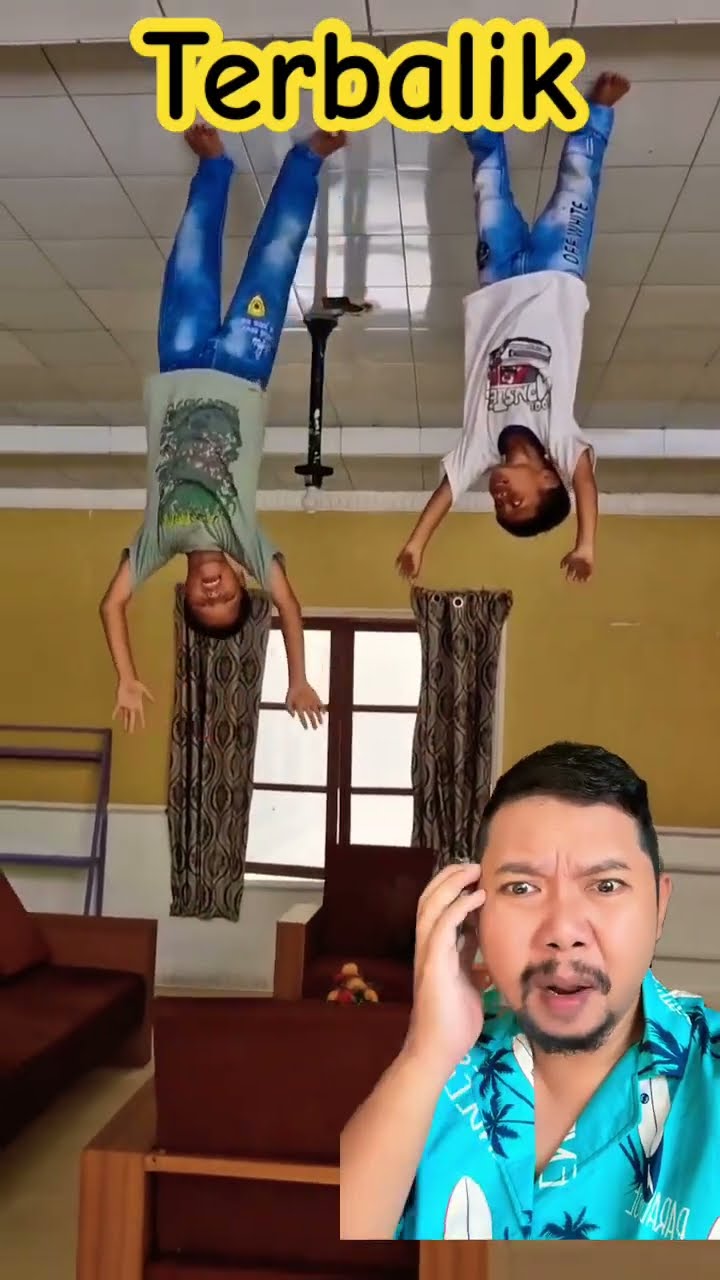BOCIL TERBALIK BIKIN PUSING!!??? #funny #comedy #fun #shortsfeed