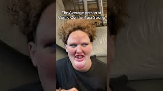 Tara Strong better be careful this year with some fans… #trending #comiccon