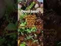 𝗗𝗲𝘃𝗶𝗹𝗹𝗲𝗱 𝗕𝗲𝗲𝗳 𝗥𝗲𝗰𝗶𝗽𝗲🍖"𝘏𝘰𝘵 𝘚𝘱𝘪𝘤𝘺, 𝘈𝘥𝘥𝘪𝘤𝘵𝘪𝘷𝘦#𝘋𝘦𝘷𝘪𝘭 #cooking