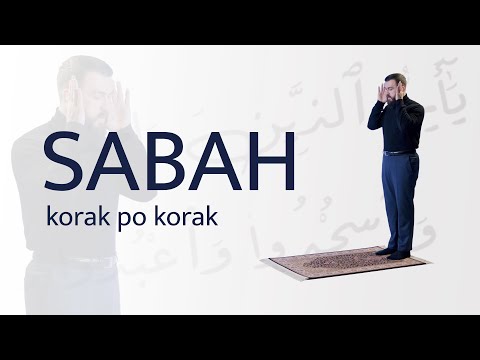 Kako se klanja sabah namaz?│Korak po korak