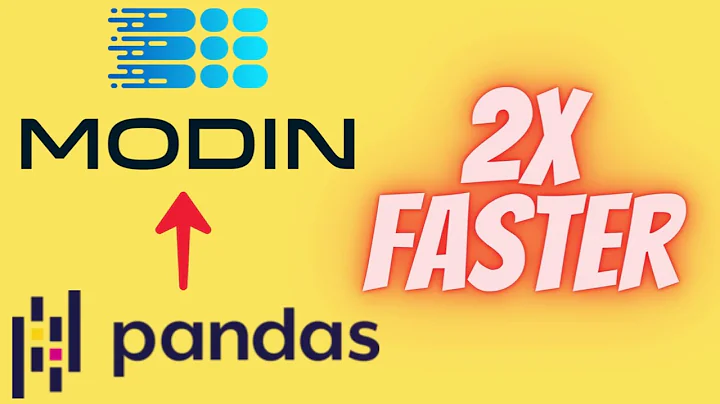 Boost Your Data Analysis with Modin: A Pandas Alternative 2x Faster! 🚀