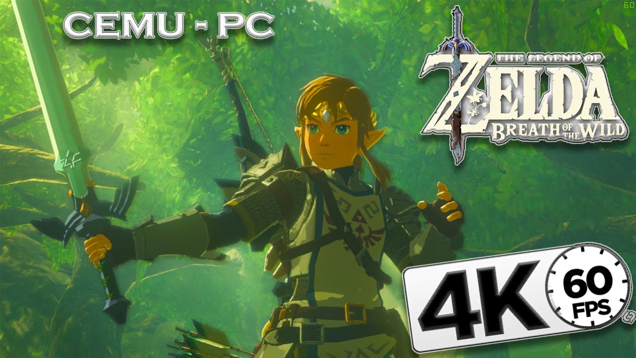 THE LEGEND OF ZELDA - BREATH OF THE WILD - PC / CEMU - 4K -60 FPS