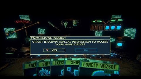 Inscryption tips: TB file deals 8 damage to Archivist.