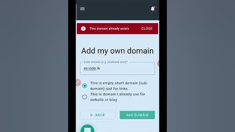 Cara membuat shortlink dengan domain sendiri seperti bit.ly