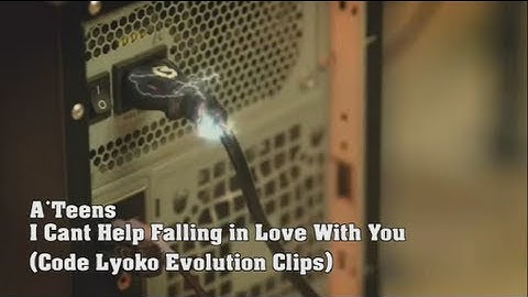 Code Lyoko Evolution- I cant help falling in love with you.