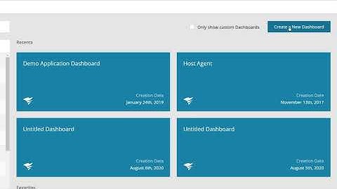 AppOptics Onboarding: Dashboards