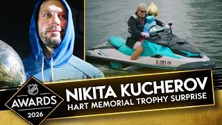 Nikita Kucherov awarded the Hart Memorial Trophy