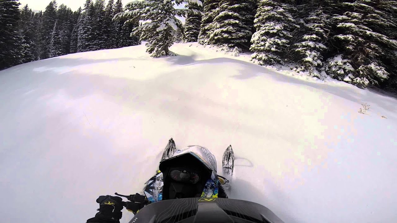 Snowmobile First ride of season YouTube
