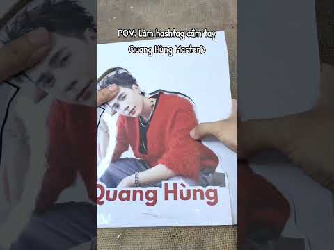 Hashtag Quang Hùng, nhận in theo yêu cầu #hashtagcamtay #anhtraisayhi #tinhhasayhi #quanghung