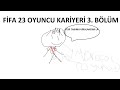 FIFA 23 OYUNCU KARİYERİ 3. BÖLÜM
