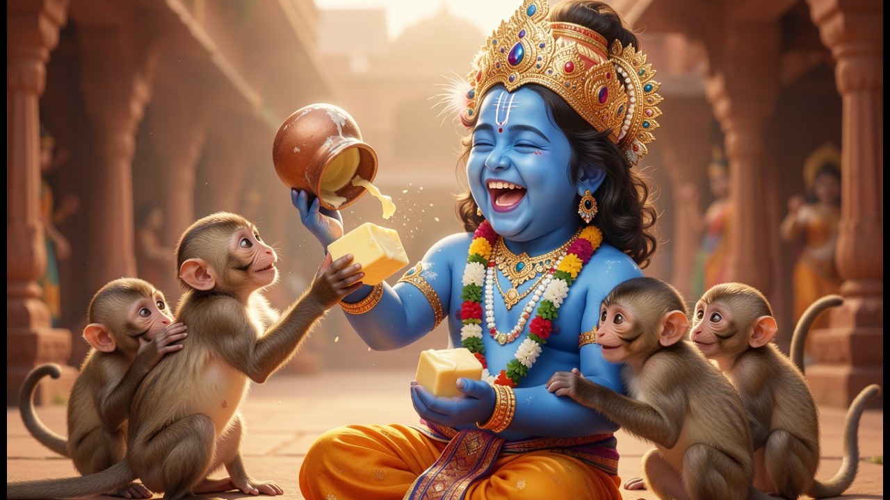 Chitti Krishnaayya Song 🦚 | Telugu Kids Devotional Bhajan | Baby Krishna