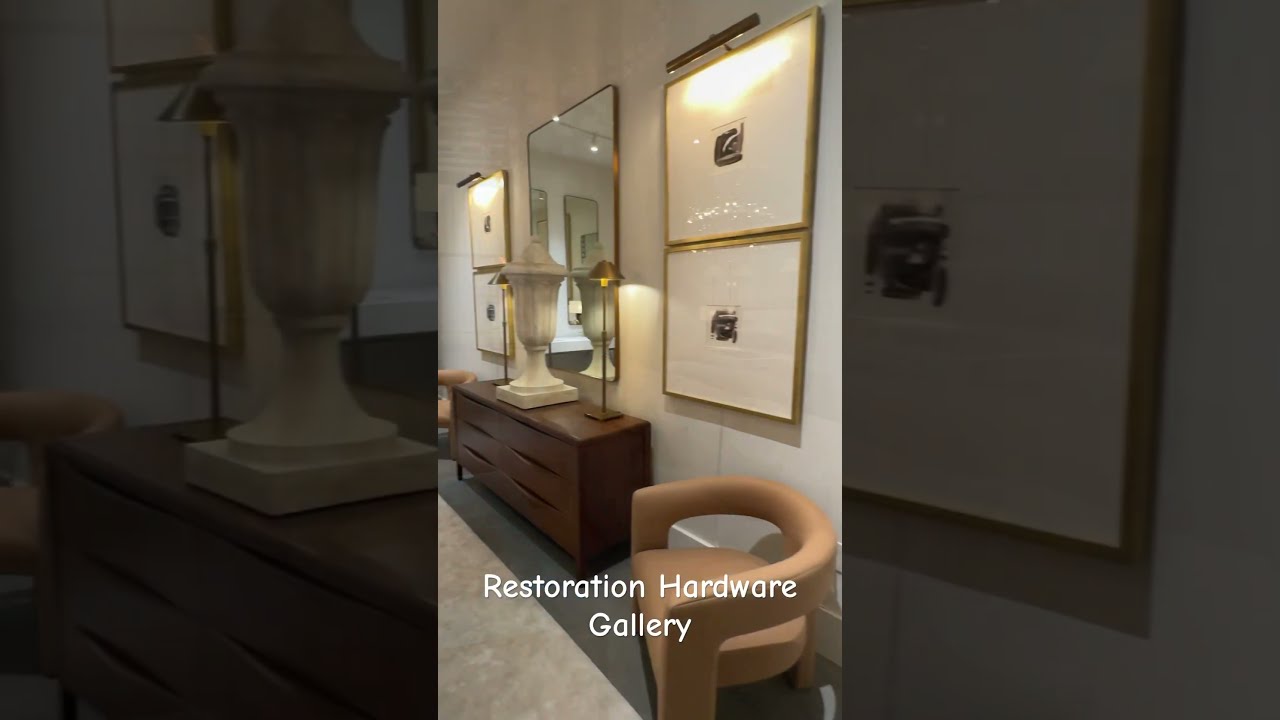RH Gallery 2025 Restorationhardware Luxuryfurniture Moderndesign Luxuryhomedecor Hometrends