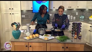 Sister Circle | Shrimp and Grits with Gocha Hawkins | TVONE