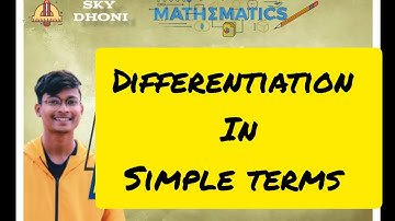 Differentiation Class 11 Crash Course in Telugu sky dhoni