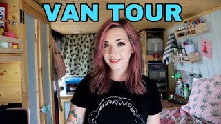 VAN TOUR | Full-Time VAN LIFE (Self-Build)