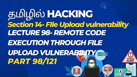 Lecture 98- Remote Code Execution Through File Upload Vulnerability