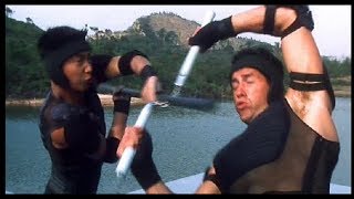 Fighting scene, Scott Adkins vs Jun Ngai Yeung/Isaac Borman vs Fang Jin