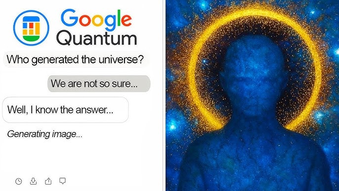 Google's Quantum Computer Asked “Who Built the Universe” – And It Generated  This... - YouTube