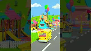 Wheels on the Bus #viral #popular #trending #shorts #kidsmusic #babysongs #babybaopanda