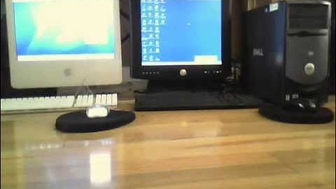 Dell Dimension 2350 vs. iMac G5 (#1) Boot Race