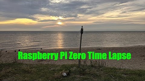 Raspberry Pi Sunset and Sunrise Time Lapse - Cape May County, NJ