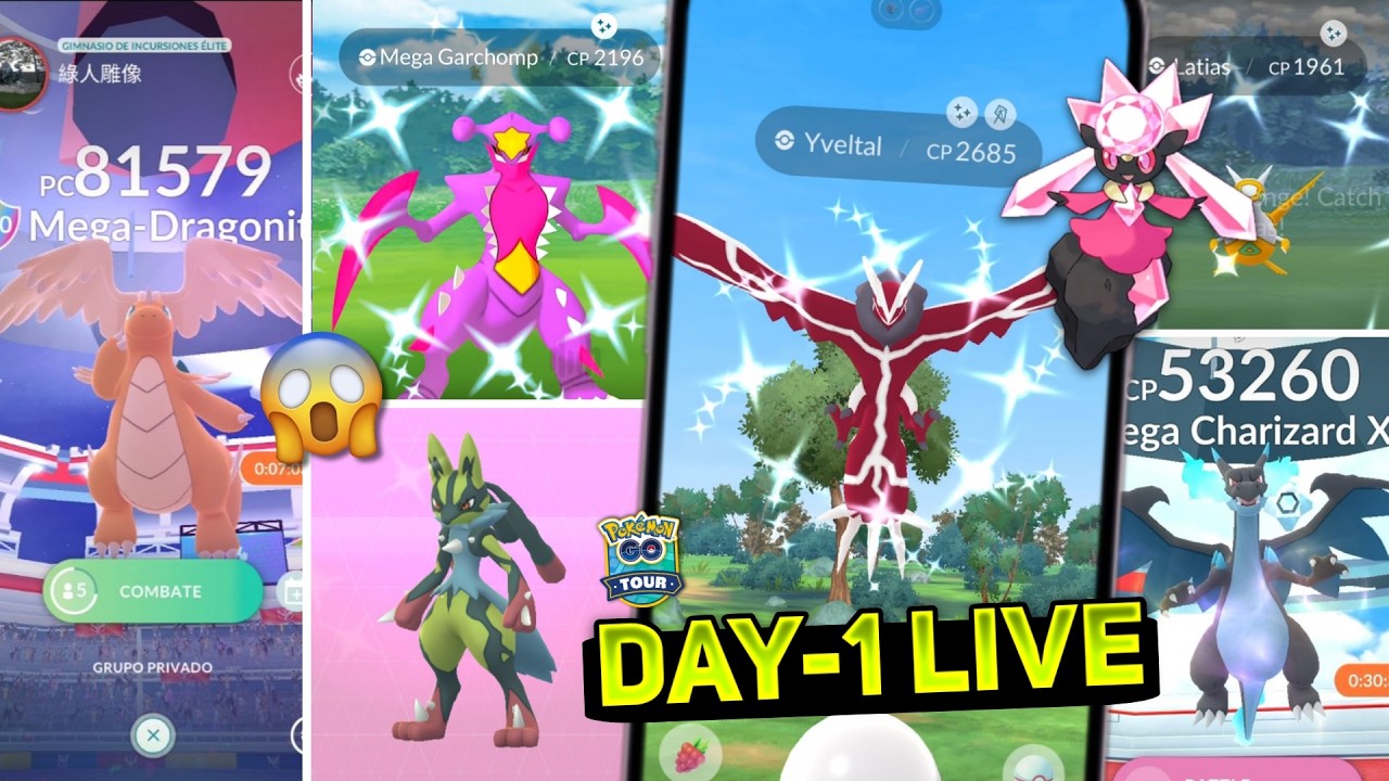Global Kalos Tour Event Day-1 Live | Wild Shiny Hunt, Mega Raids, Trade and More | Pookemon Go 2026