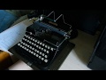Soviet typewriter Moskva-3, 1953 | Пишущая/печатная машинка Москва 3 модели