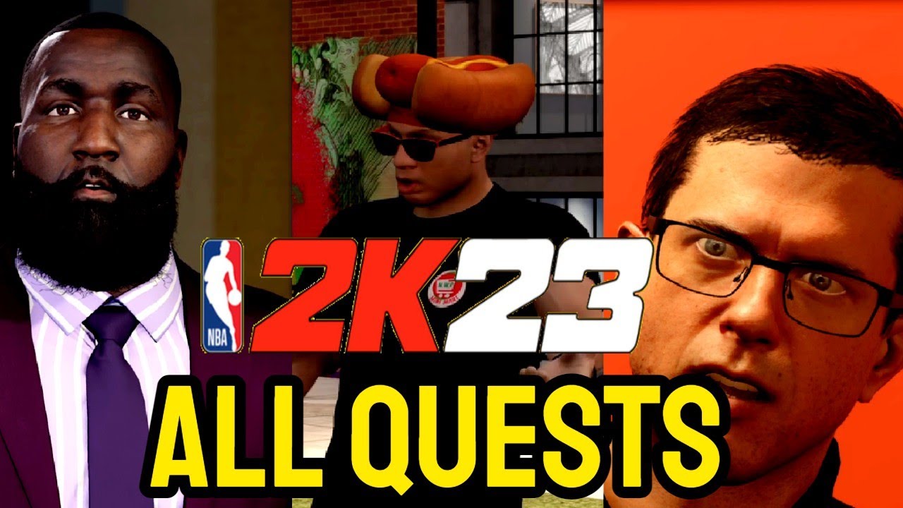 ALL QUESTS FROM NBA 2K23 MY CAREER (Full Gameplay Walkthrough) - YouTube