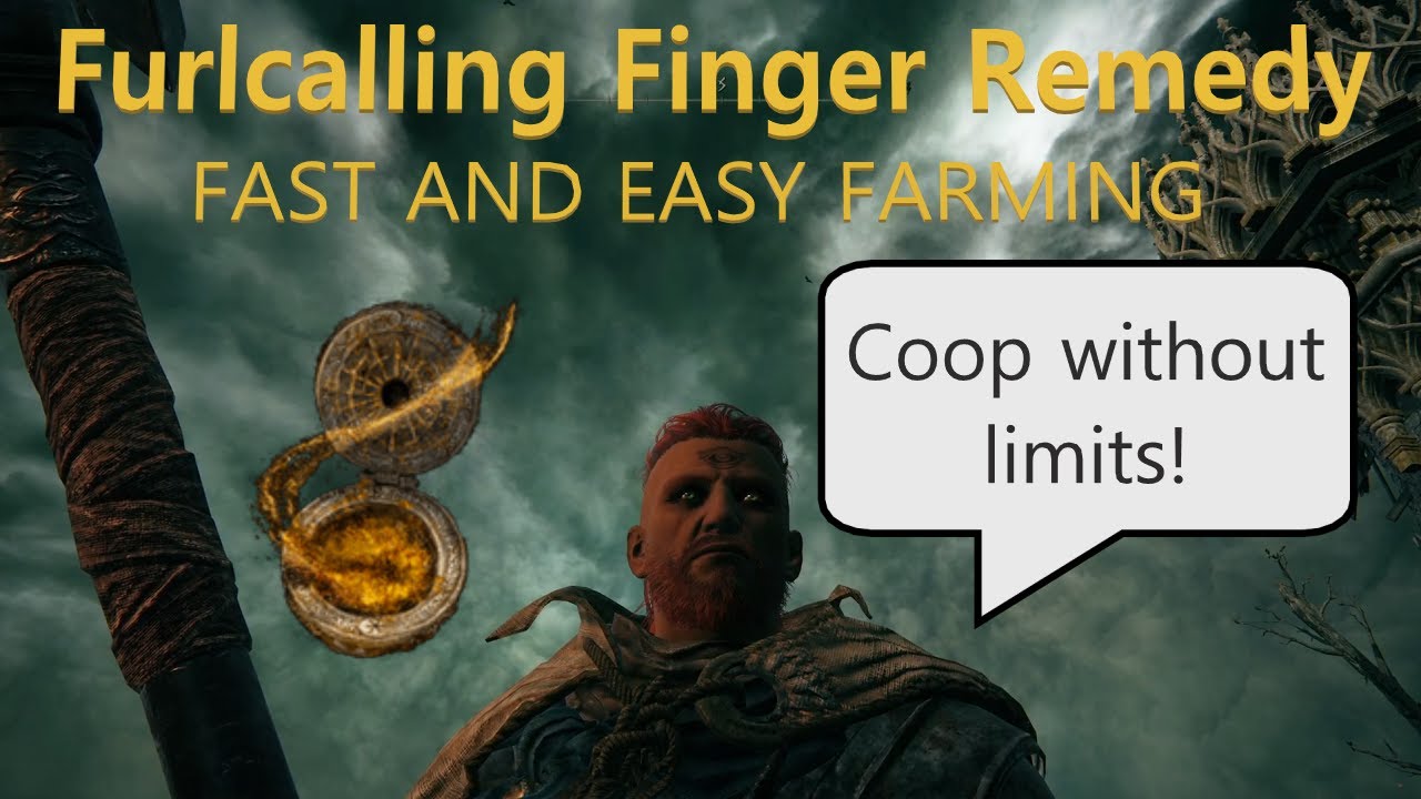 ELDEN RING Furlcalling Finger Remedy Farming Location for unlimited