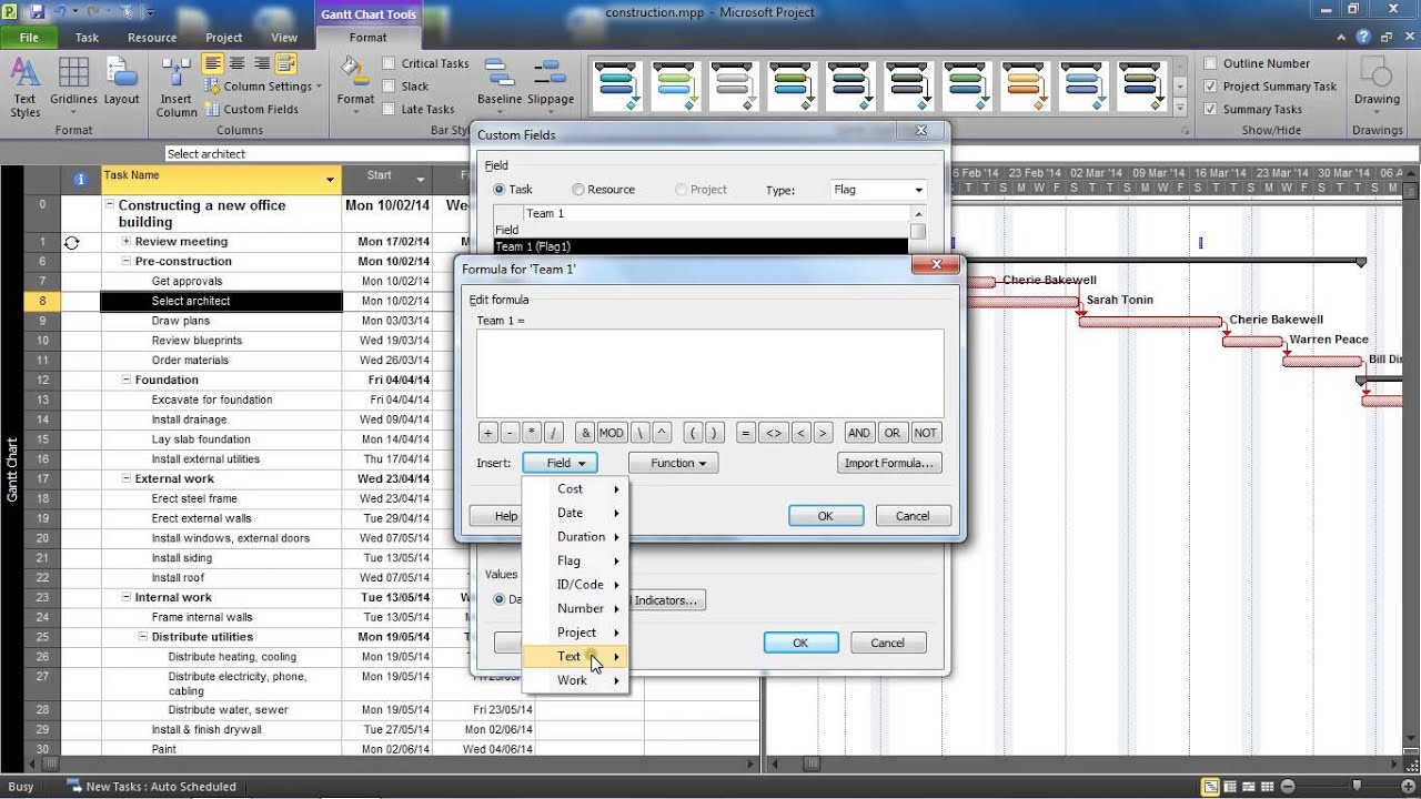 Gantt Chart Color Coding Excel