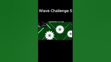 Wave Challenge 5 #Geometrydash #gd #gaming #fyp #shorts