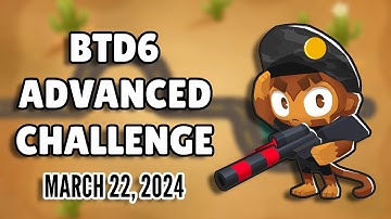 BTD6 Advanced Challenge - Pew And Kaboom! (March 22, 2024)