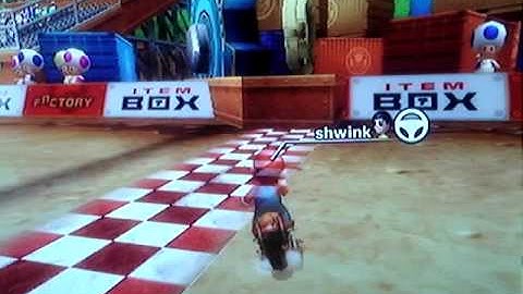 Mario Kart Wii the same hacker is caught!.MPG