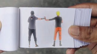 Naruto Flipbook #3 | Naruto Vs Sasuke | Final Battle | Naruto And Sasuke Losses Their Arms Flip book
