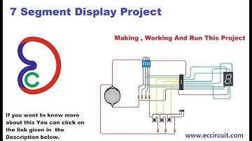 Seven Segment Display Circuit Test And Create