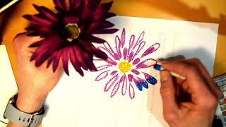 Picasso Hands with Flowers