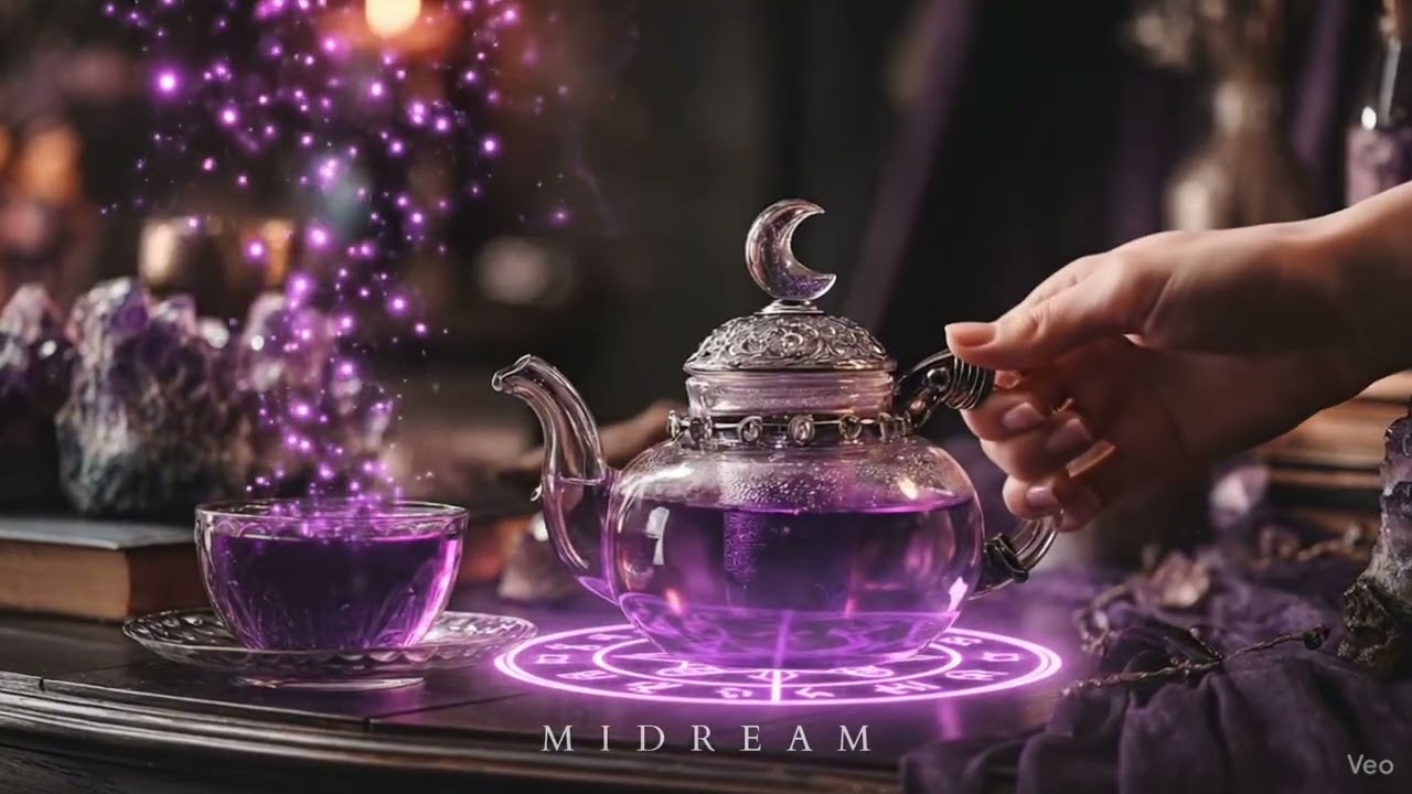 Which Halloween tea party would you join? 🫖💜🕯️ASMR 🎃 