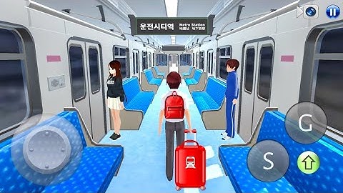 Today I Use Subway Metro For Traveling - 3D Driving Class New Update 2025 - Android Gameplay CarGame