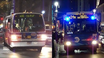 Fleet Flashback : The M16 & M34 Turns Into The M34 & M34A +Select Bus Service+