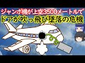 ジャンボ機のドアが吹っ飛び大きな穴が!墜落危機の中緊急着陸【アメリカン航空96便貨物ドア破損事故】