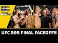 UFC 295 Final Faceoffs: Jiri Prochazka, Alex Pereira INTENSE In Last Staredown | MMA Fighting