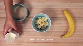 Receta Nestum: Cremoso de Banana - YouTube