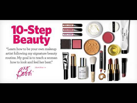 10 stappen plan van Bobbi Brown tutorial