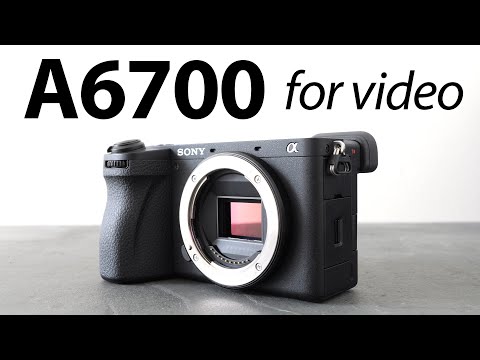 Sony A6700 REVIEW for VIDEO and YouTube creators vs A6600