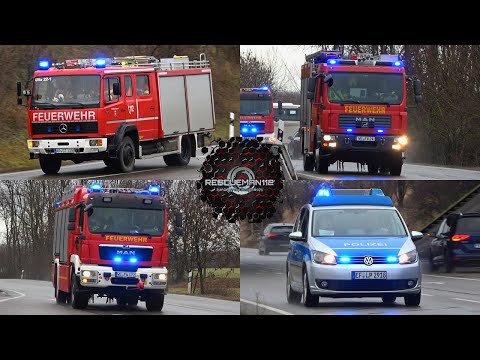 🚨 [Mit Fiamm Presslufthorn] KEF Berufsfeuerwehr Weimar 