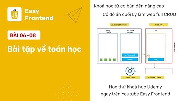 Javascript: 06-08 Bài tập về toán học