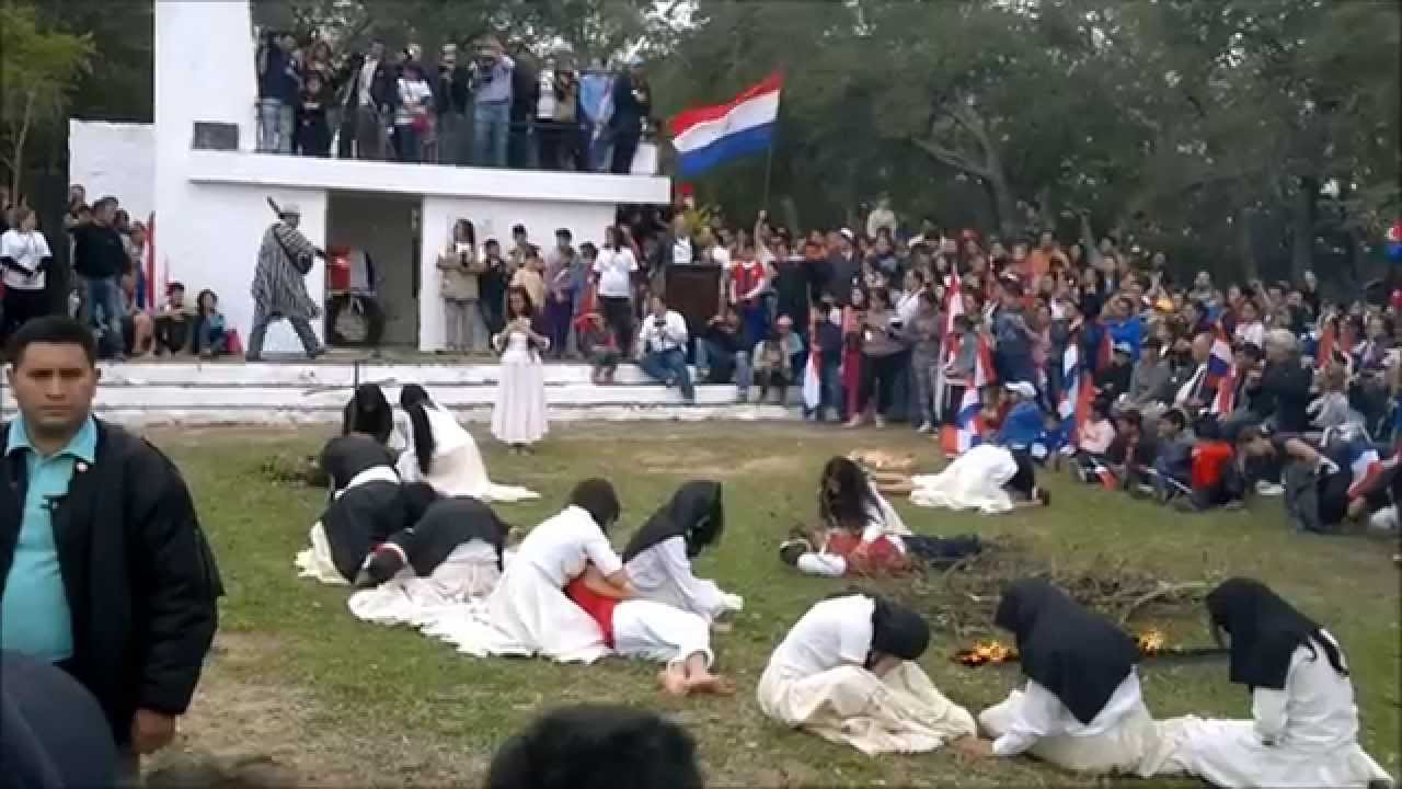 Batalla de Acosta Ñu - Homenaje - YouTube